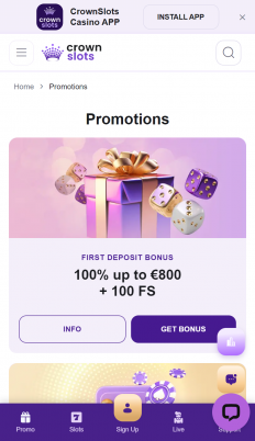 CrownSlots Screenshot CrownSlots Screenshot