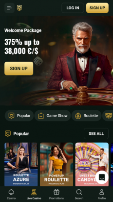 Goldex Casino Screenshot