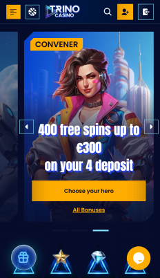 Trino Casino Screenshot
