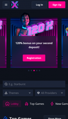 Xon Bet Screenshot