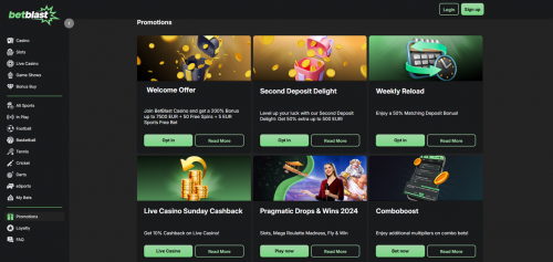 BetBlast Screenshot BetBlast Screenshot