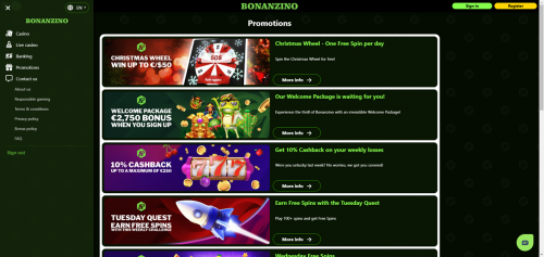 Bonanzino Screenshot