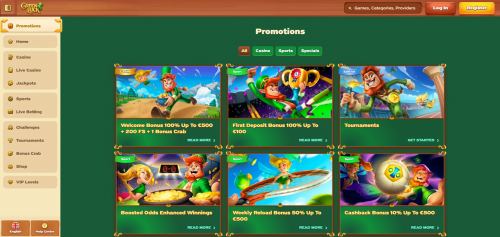 Greenluck Casino Screenshot