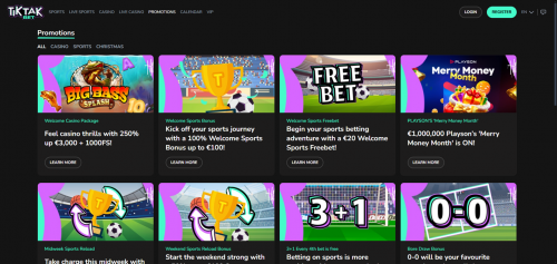TikTakBet Screenshot