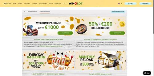 WinOlot Casino Screenshot