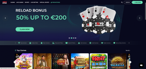 YoyoSpins Screenshot